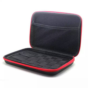 Bolsa de coleccionista, estuche grande para almacenamiento de herramientas, organizador de accesorios portátil de nailon rojo para proyectos de bricolaje, uso en sala de estar - Product Image 2