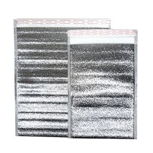 Bolsas Desechables para Entrega de Alimentos, Bolsa Térmica Aislante, Revestimiento de Caja Térmica, Bolsas Aislantes de Papel de Aluminio para Mantener la Comida Fría - Product Image 2