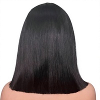 Perruque Lace Front haute définition en cheveux humains véritables, fabriquée au Vietnam ; Coiffure ondulée, peut être permanentée et teinte.