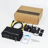 Clavier micro, souris et émetteur-récepteur USB, extension réseau 120km, HDMI, KVM, 4K