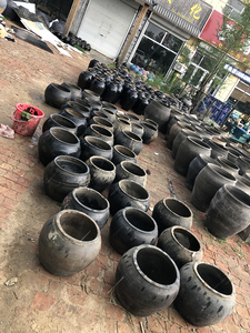 Đồ trang trí nhà cửa cổ điển, mộc mạc, đồ cổ, phụ kiện, chậu hoa sứ cũ, chậu gốm, chậu cây - Product Image 6