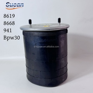 Molle ad aria Firestone <span class=keywords><strong>BPW</strong></span> 8668 8619 941/BPW30 con numeri OEM multipli per camion europei - Accessorio per sospensioni ad alta durabilità - Product Image 2