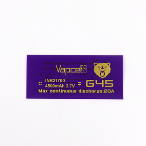 Manchons de film <span class=keywords><strong>thermorétractable</strong></span> en PVC, <span class=keywords><strong>gaine</strong></span> isolante pour batterie au lithium 18650 21700 26650, tube <span class=keywords><strong>thermorétractable</strong></span>, enveloppe Li-ion - Product Image 4