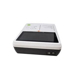 Dierenarts Elektrocardiograma Ecg Machine 3 Kanaals 12 Lead Draagbare Draagbare Touchscreen - Product Image 5