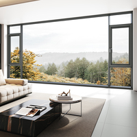 Ventanas de Aluminio con Sistema Inteligente a Prueba de Explosiones, Vidrio Resistente de Buena Calidad