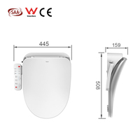 Siège de toilette intelligent automatique moderne en plastique