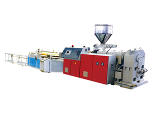 Perfil de hoja de mármol artificial de PVC que hace la máquina tablero que forma la línea de extrusión línea de producción - Product Image 2