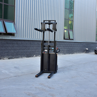 Chariot élévateur électrique Beiqiang CDD20 de 1,5 tonne, levage de 5,5 m, batterie au plomb-acide 48V, pneus pleins, déplaceur latéral hydraulique