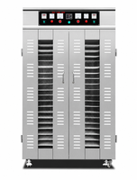 Déshydrateur alimentaire commercial intelligent multifonctionnel à 6 ventilateurs et 30 plateaux pour fruits secs, poissons, crevettes et fruits de mer