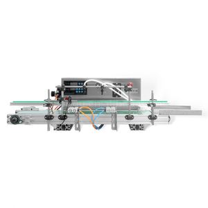 Desktop Conveyor Liquid Quantitative Filling Machine Conveyor Belt Smart Filler Two Heads Batch Production Water Injector - Product Image 3
