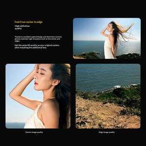 عدسة تصوير احترافية خارجية للهواتف المحمولة من فوتوغير، عدسة ماكرو وواسعة الزاوية وعين السمكة للصور الشخصية، تكبير 1.55x، تركيب T جديد، صنع في الصين - Product Image 2