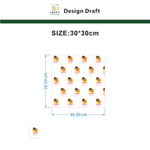 Papel de Envoltura de Alimentos Antigrasa al por Mayor con Logotipo Personalizado, Papel de Embalaje Individual Resistente al Aceite para Hamburguesas y Sándwiches para Delicatessen - Product Image 6