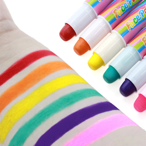 Juego de Crayones de Pintura Facial y Corporal GP de 12 Colores, No Tóxicos, Borrables, a Base de Agua, Lavables, para Niños, para Dibujar y Maquillarse - Product Image 2