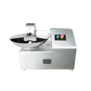 New Arrival High Safety Level Meat Chopper Bowl Machine 5ml Cutter 300kg Stainless Steel