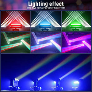 Lampu bilah Electrodeless serbaguna untuk pesta pencahayaan RGBW multiwarna untuk suasana yang menakjubkan - Product Image 5