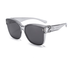 SPOEN <b>Square</b> Polarized <b>Sunglasses</b> UV400 Full Rim Unisex Fashion Sun Protection Adult - Product Image 4