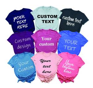 T-shirt en coton surdimensionné vintage de marque de luxe pour femmes, logo personnalisé, style décontracté écologique pour femmes - Product Image 1