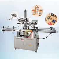 Machine automatisée de bureau d'applicateur d'étiquettes de café de poche de surface plate de précision de Rfid pour Doypack