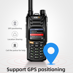 Ksun uv85d SOS GPS 144-520MHz VHF UHF băng tần kép FM <span class=keywords><strong>ham</strong></span> hai chiều đài phát thanh không dây Walkie-Talkie tầm xa cho cắm trại đi bộ đường dài - Product Image 3