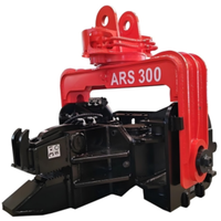 Marteau vibrant hydraulique inclinable de fabrication chinoise avec technologie coréenne, accessoires pour excavatrices de 18 à 26 tonnes, pondeuse vibrante pour palplanches