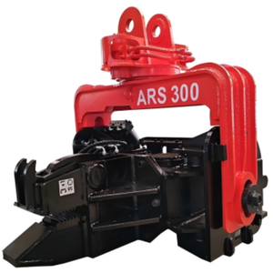 중국 공장 틸트 바이브로 해머 한국 기술 설계 15-35톤 굴삭기 부착물 바이브로타리 시트 파일 드라이버 - Product Image 2