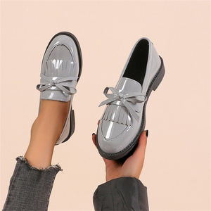 NUEVOS <span class=keywords><strong>Zapatos</strong></span> <span class=keywords><strong>Escolares</strong></span> Negros Casuales <span class=keywords><strong>de</strong></span> Fábrica KJ 2027, Calzado Formal Plano Tipo Mary Jane <span class=keywords><strong>de</strong></span> Cuero <span class=keywords><strong>para</strong></span> Estudiantes - Product Image 5