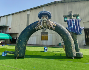 <span class=keywords><strong>Ballon</strong></span> gonflable fait sur commande de porte d'<span class=keywords><strong>arche</strong></span> de <span class=keywords><strong>pirate</strong></span> de parc d'attractions extérieur pour des événements de parties - Product Image 1
