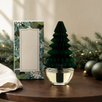 Diffuseur d'arômes en forme d'arbre nid d'abeille Snowberry pour bureau, salle de bain, cadeau de fêtes, décoration parfumée pour la maison