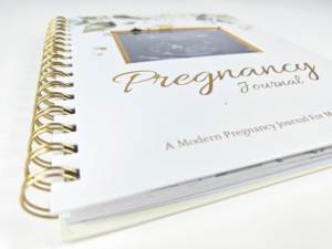 2025 fabricante personalizado impresión diario de embarazo para primeras mamás bebé libro de memoria plantilla gratuita ilustraciones - Product Image 5