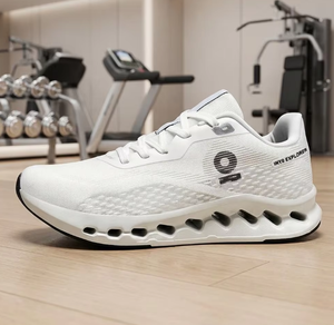 Zapatos Deportivos Transpirables y Ligeros para Hombre, Zapatillas Casuales con Forro de Malla, Suela de Goma con Absorción de Impactos para Uso en Exteriores - Product Image 2