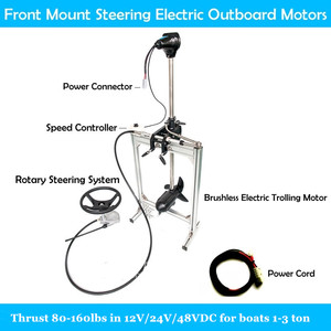 Moteur de bateau miniature 48V 6HP, moteur DC sans balais à aimant permanent - Product Image 4