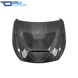 Capot en fibre de carbone style GT compatible avec Infiniti Q50 V37 2014-2025, capot avant ventilé - Product Image 2