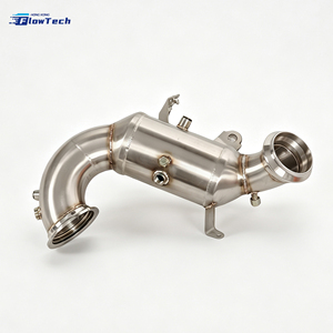 Tubo de Escape de Alto Rendimiento para Mercedes Benz AMG A45 W176 CLA45 C117 GLA45 X156 M133 2.0T, Acero Inoxidable 304, Instalación Directa - Product Image 3