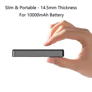 Banque d'énergie magnétique sans fil super mince innovante avec écran LED et support de téléphone 10000mAh Magsaferred Power Bank Battery Pack - Product Image 6