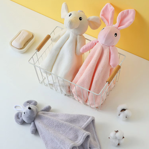 Toalla de Microfibra Suave, Resistente a la Decoloración, Colgable, de Felpa de Coral con Diseño de Dibujos Animados, de Secado Rápido, Alta Capacidad de Absorción de Agua, con Tinte Ecológico - Product Image 1