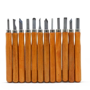 Set di coltelli da intaglio da 12 pezzi, scalpello per la lavorazione del legno, strumento per la tornitura del picchio <span class=keywords><strong>e</strong></span> set di coltelli per la lavorazione del legno - Product Image 1