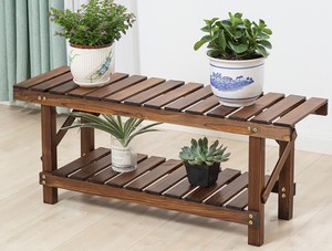 Étagère à fleurs en <span class=keywords><strong>bois</strong></span> DIY, étagère à plusieurs niveaux pour salon, balcon, patio, étagère pour plantes succulentes d'intérieur - Product Image 3