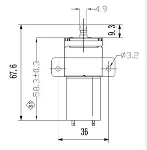 ปั๊มลมไดอะแฟรม DC12V 24V สำหรับเครื่องชงกาแฟ, CNKB AP-3P-0002 - Product Image 4
