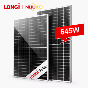 แผงโซลาร์เซลล์ Himo X10 630W-650W แบบ Half Cell PERC พร้อมกระจกสองชั้นแบบ Bifacial รับประกัน 30 ปี ได้รับการรับรองมาตรฐาน CE - Product Image 1