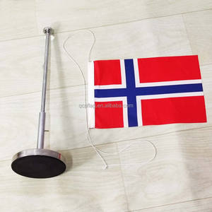Banderas de Escritorio con Asta de Acero Inoxidable que se Puede Subir y Bajar, Mini Bandera Nacional de Escritorio Personalizada de <span class=keywords><strong>Noruega</strong></span>, Estados Unidos, Dinamarca, Suecia - Product Image 2