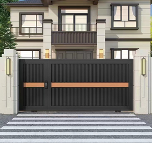 스마트 보안 게이트 친환경 내구성 자동 출입 통제 시스템 현대 주택 아파트 쇼핑몰 및 농가용 - Product Image 1