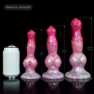 Silicona líquida Lobo perro ventosa pene tapón anal suave para hombres mujeres adulto juguete sexual masaje masturbación dispositivo - Product Image 6
