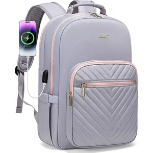 LOVEVOOK dropshipping Mens Women Durable USB Charging Business travel bags college large 15.6 17in Anti-theft Laptop Backpacks