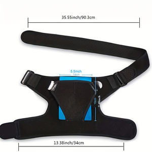 Faja Ortopédica Ajustable para Hombro, Soporte Terapéutico para Espalda y Hombro, Cinturón de Rehabilitación para Dolor e Lesiones - Product Image 3