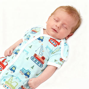 Ropa de Enfermería <span class=keywords><strong>para</strong></span> <span class=keywords><strong>Bebés</strong></span> Prematuros, Body de Bambú, Mameluco, Mono, Algodón OEM, Ropa Adaptada <span class=keywords><strong>para</strong></span> <span class=keywords><strong>Bebés</strong></span> Prematuros de UCI - Product Image 3