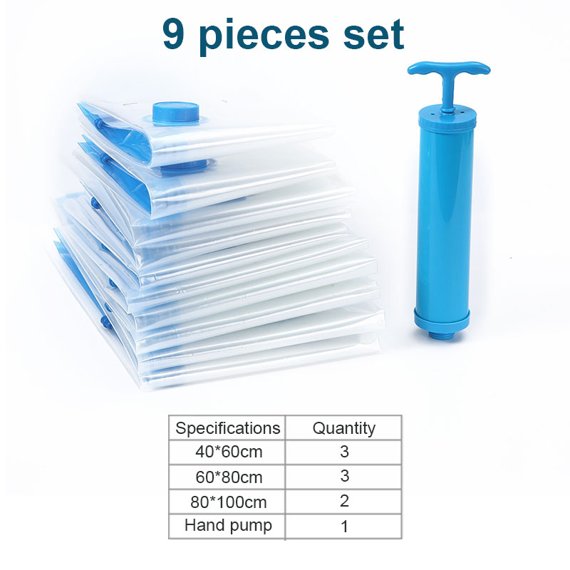 Transparent 9 pieces set