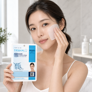Masque en tissu hydratant et raffermissant pour le visage à l'acide hyaluronique et au collagène 23g - Product Image 6