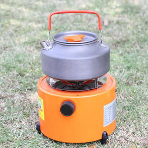 Nouvelle arrivée <span class=keywords><strong>Camping</strong></span> en plein air randonnée cuisinière à <span class=keywords><strong>gaz</strong></span> portable multifonctionnelle <span class=keywords><strong>Barbecue</strong></span> en acier et poêle de chauffage pour les campeurs - Product Image 1