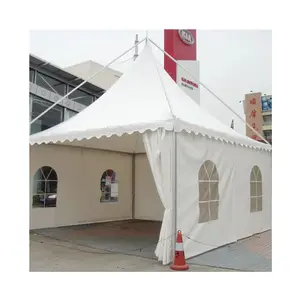 Groothandel Aluminium Frame Outdoor Tent Hoge Peaktent Wit Tuinhuisje Bruiloft Evenement Tent