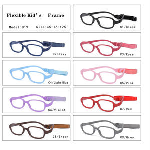 新しいアンブレイカブルキッズフレームセーフティプロフェッショナルメーカーアンブレイカブルキッズスペクタクルフレーム12 OEMサービスキッズグラスTR90 - Product Image 4